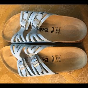NWOT, Betula by Birkenstock sandals, size 38 (7-8)